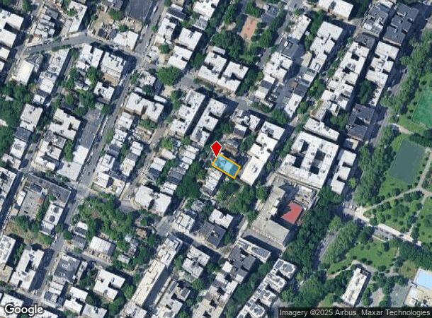 1030 Woodycrest Ave, Bronx, NY Parcel Map