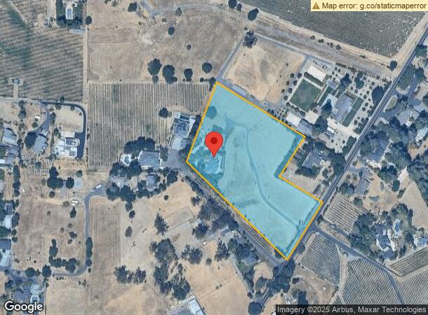  1050 Olive Hill Ln, Napa, CA Parcel Map