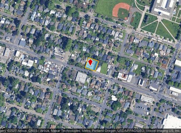  7133 N Lombard St, Portland, OR Parcel Map