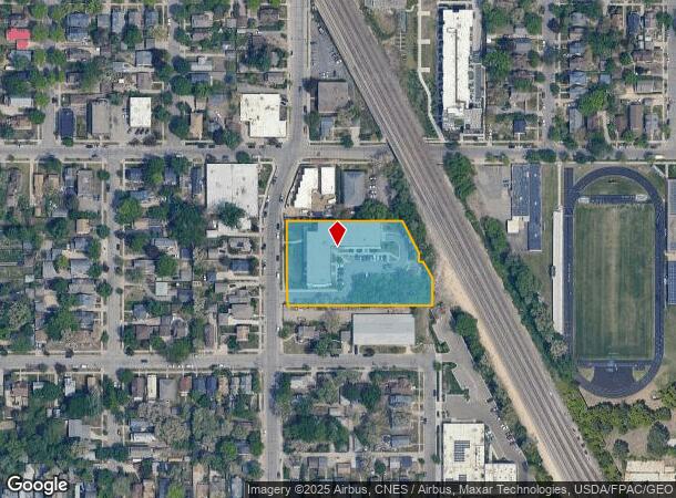2101 Washington St Ne, Minneapolis, MN Parcel Map
