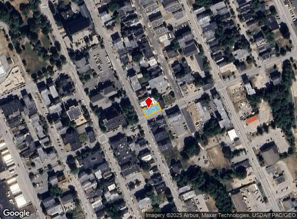  68 Birch St, Lewiston, ME Parcel Map