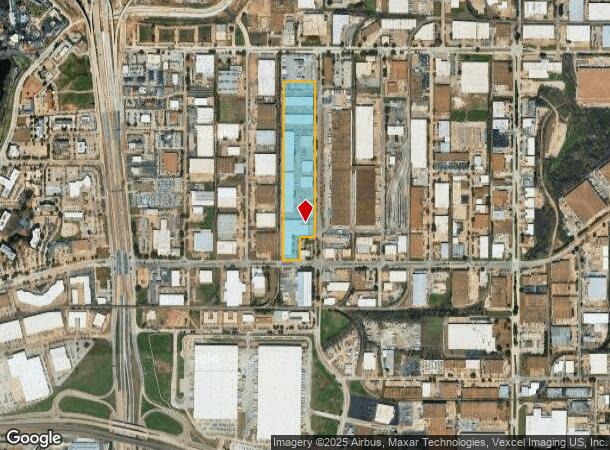 605 109Th St, Arlington, TX Parcel Map