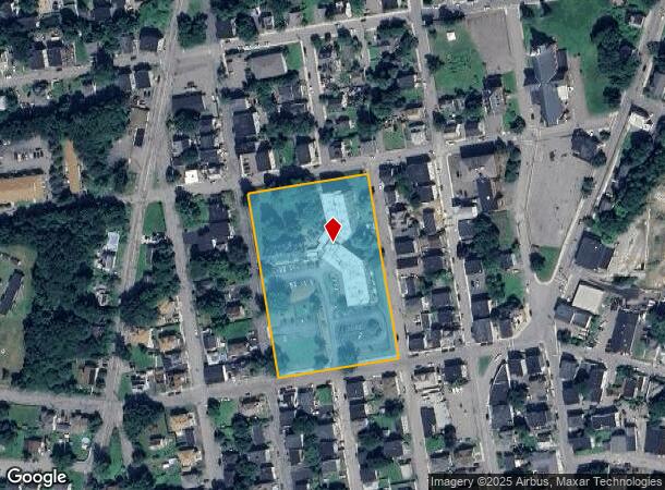 279 Daniels St, Fitchburg, MA Parcel Map