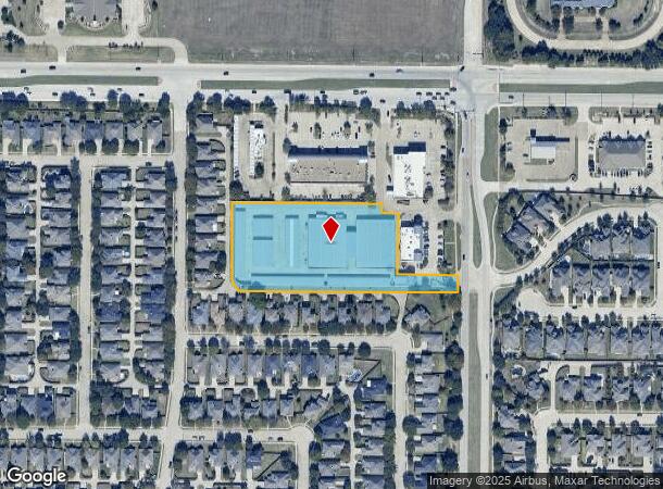 1717 Angel Pkwy, Allen, TX Parcel Map