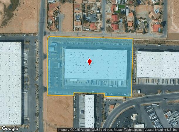 7970 S Valley View Blvd, Las Vegas, NV Parcel Map