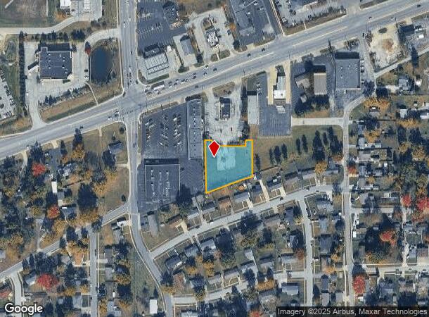  1645 E Main St, Plainfield, IN Parcel Map