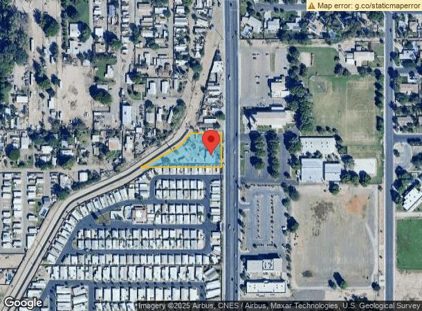  584 S Avenue B, Yuma, AZ Parcel Map