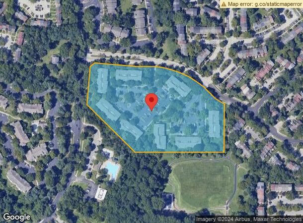  9705 Clocktower Ln, Columbia, MD Parcel Map