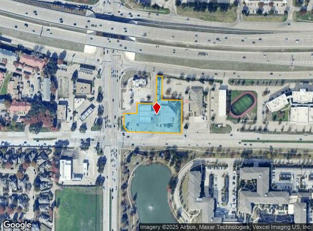  18120 Coit Rd, Dallas, TX Parcel Map