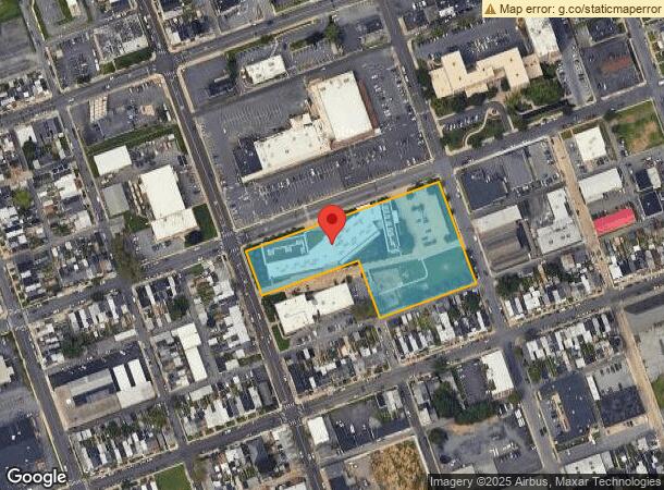  1402 W Allen St, Allentown, PA Parcel Map