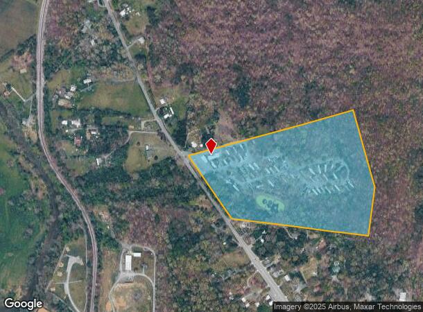  2062 E Side Hwy, Crimora, VA Parcel Map