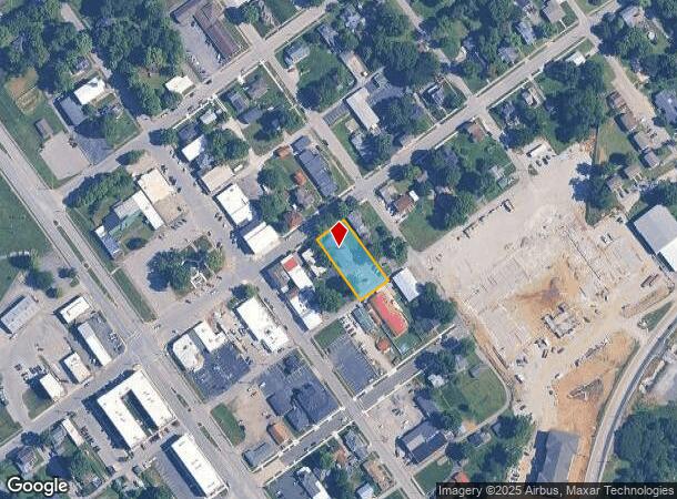  950 Main St, Charlestown, IN Parcel Map