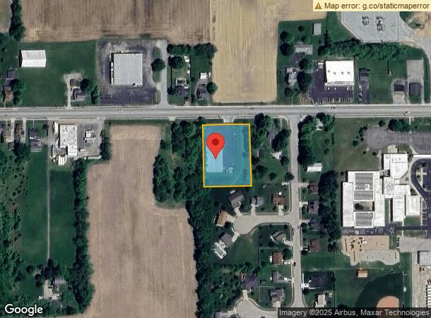  1300 W Main St, New Lebanon, OH Parcel Map