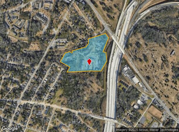 1760 Riverside Dr, Macon, GA Parcel Map