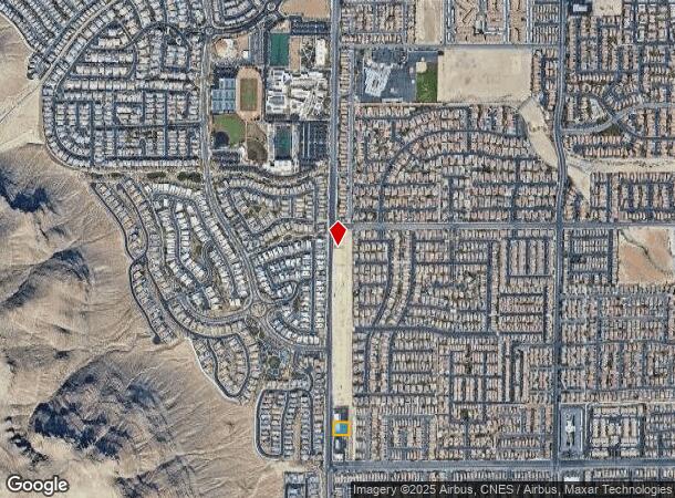  6440 S Hualapai Way, Las Vegas, NV Parcel Map