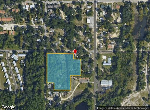  3812 E 8Th St, Panama City, FL Parcel Map