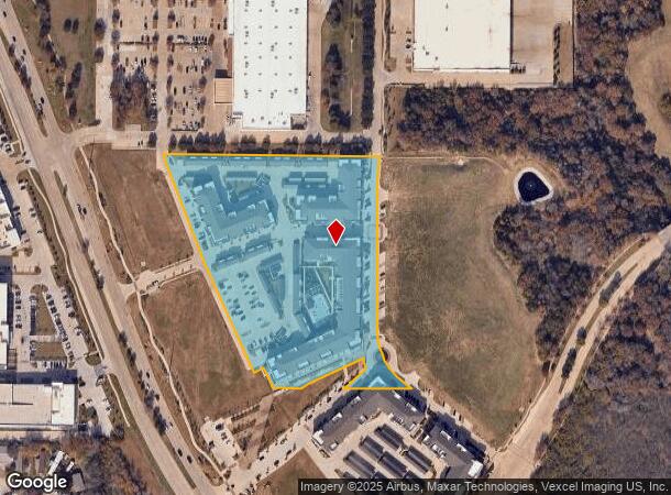  301 Silveron, Flower Mound, TX Parcel Map