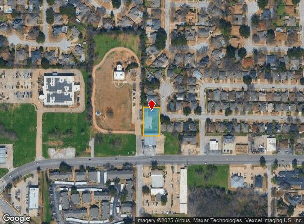 2312 School Ln, Bedford, TX Parcel Map
