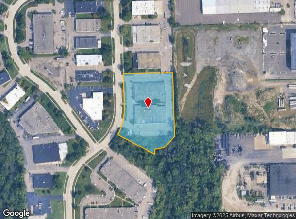 21170 Bridge St, Southfield, MI Parcel Map