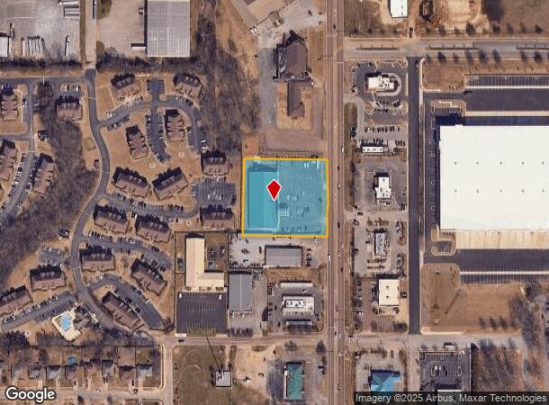  7417 Hacks Cross Rd, Olive Branch, MS Parcel Map