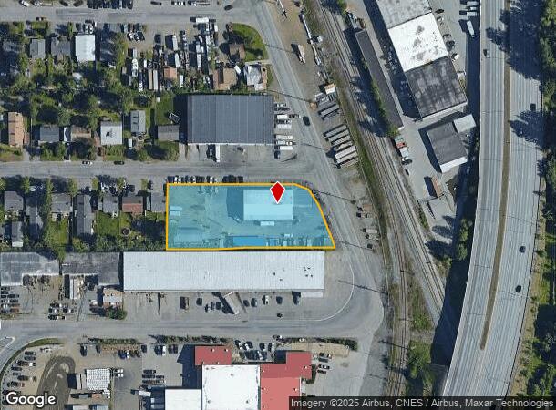  1800 W 47Th Ave, Anchorage, AK Parcel Map