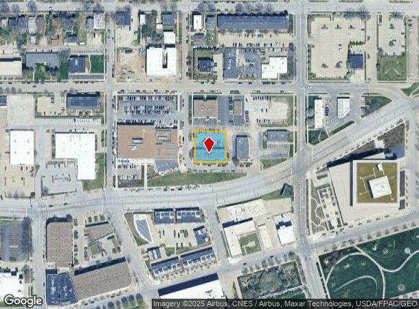 1535 Ingersoll Ave, Des Moines, IA Parcel Map