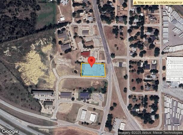  550 S Main St, Rhome, TX Parcel Map