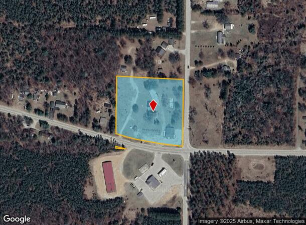  W11704 County Rd W, Crivitz, WI Parcel Map