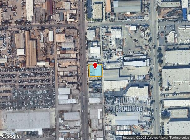  16908 S Broadway, Gardena, CA Parcel Map