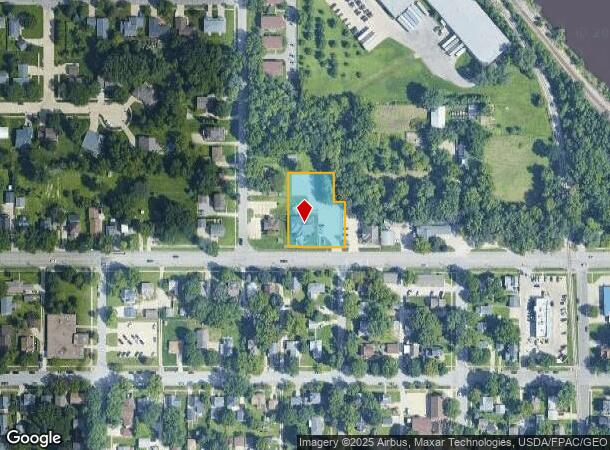 809 W 1St St, Cedar Falls, IA Parcel Map