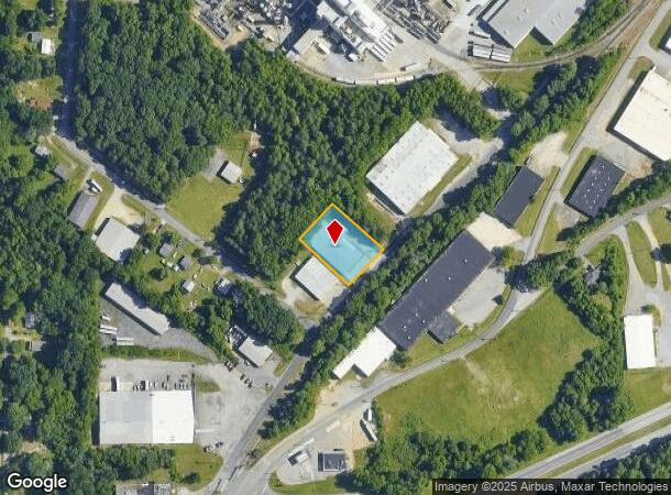  1702 Belmar St, High Point, NC Parcel Map