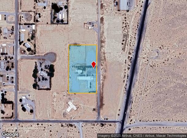 2580 Paddock Ave, Pahrump, NV Parcel Map