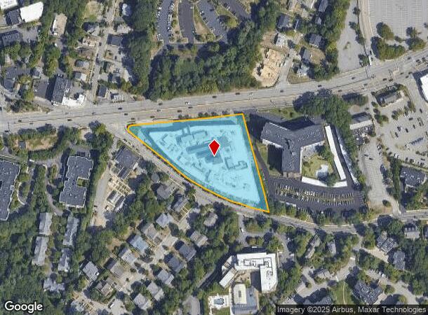  300 Boylston St, Chestnut Hill, MA Parcel Map