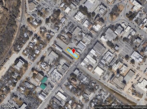  290 W San Antonio St, New Braunfels, TX Parcel Map