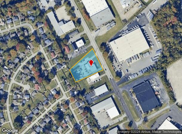  2116 Plantside Dr, Louisville, KY Parcel Map