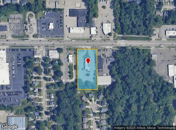  600 28Th St Se, Grand Rapids, MI Parcel Map