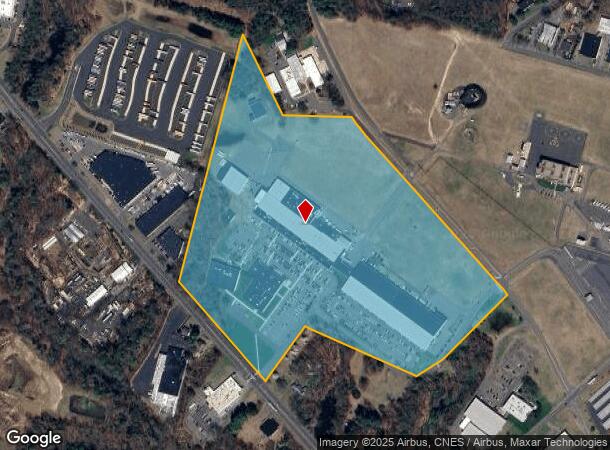  1330 Blue Hills Ave, Bloomfield, CT Parcel Map