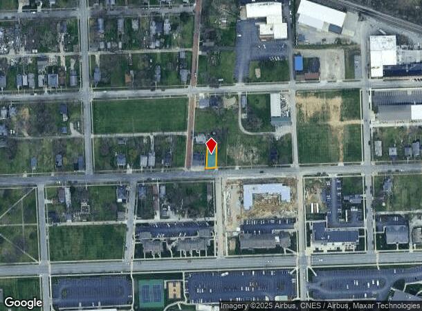  1227 E Wayne St, Fort Wayne, IN Parcel Map