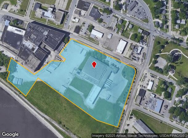  1656 Sycamore St, Waterloo, IA Parcel Map