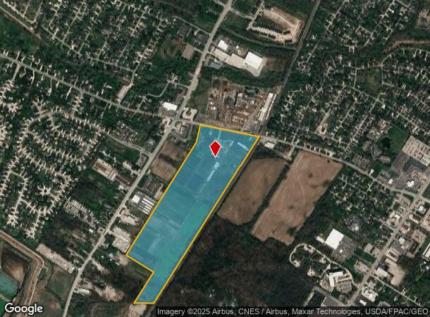  5485 E Dunbar Rd, Monroe, MI Parcel Map