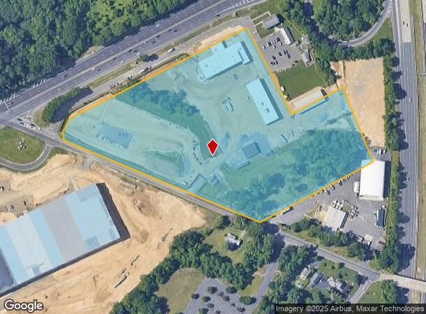  17 Park St, Bordentown, NJ Parcel Map