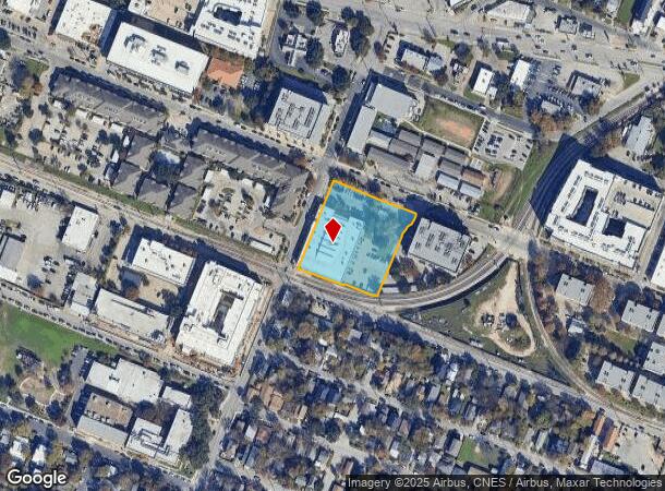 2201 E 6Th St, Austin, TX Parcel Map
