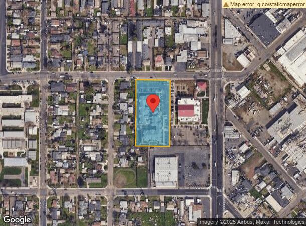  865 Lander Ave, Turlock, CA Parcel Map