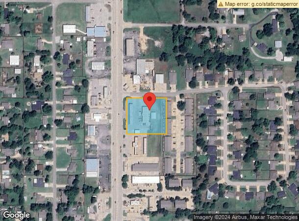  1166 N Main St, Newcastle, OK Parcel Map