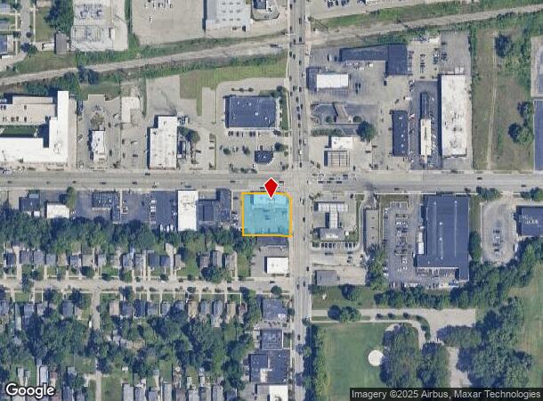  1142 Michigan St Ne, Grand Rapids, MI Parcel Map
