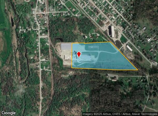 131 Feed Mill Rd, Everson, PA Parcel Map