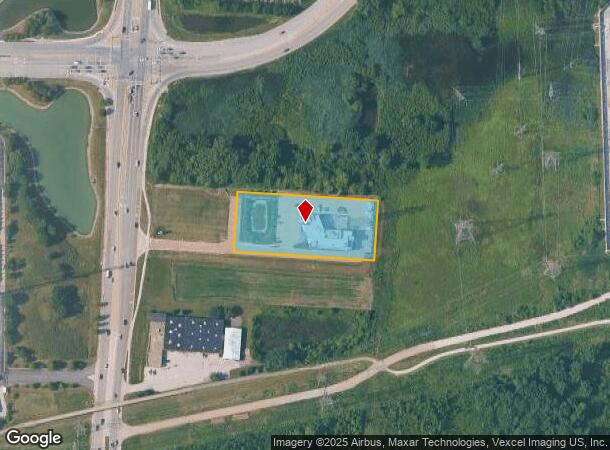 2021 N Eola Rd, Aurora, IL Parcel Map