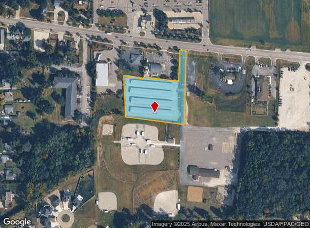  14201 S Custer Rd, Dundee, MI Parcel Map