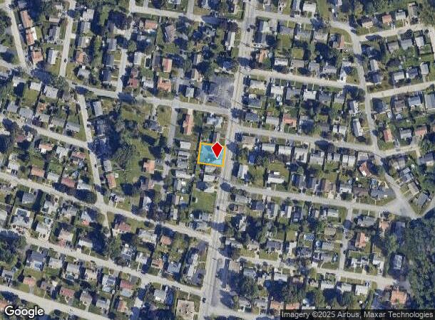  293 Budlong Rd, Cranston, RI Parcel Map