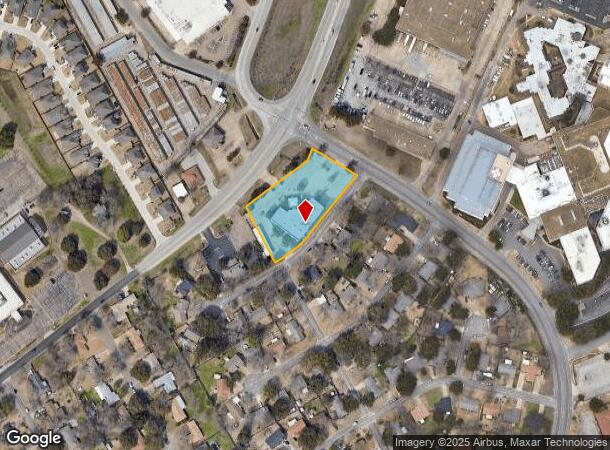  7030 New Sanger Ave, Woodway, TX Parcel Map